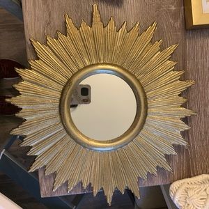 Gold Sunburst Mirror